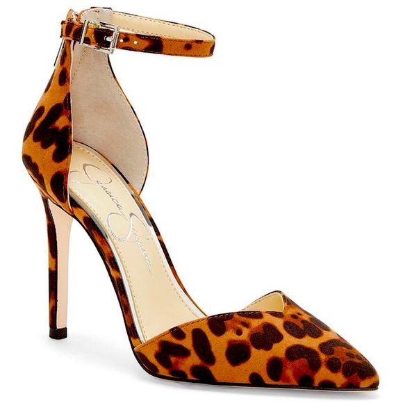 Jessica Simpson Shoes - BNIB Jessica Simpson Leopard D’Orsay Heels Sz 8.5